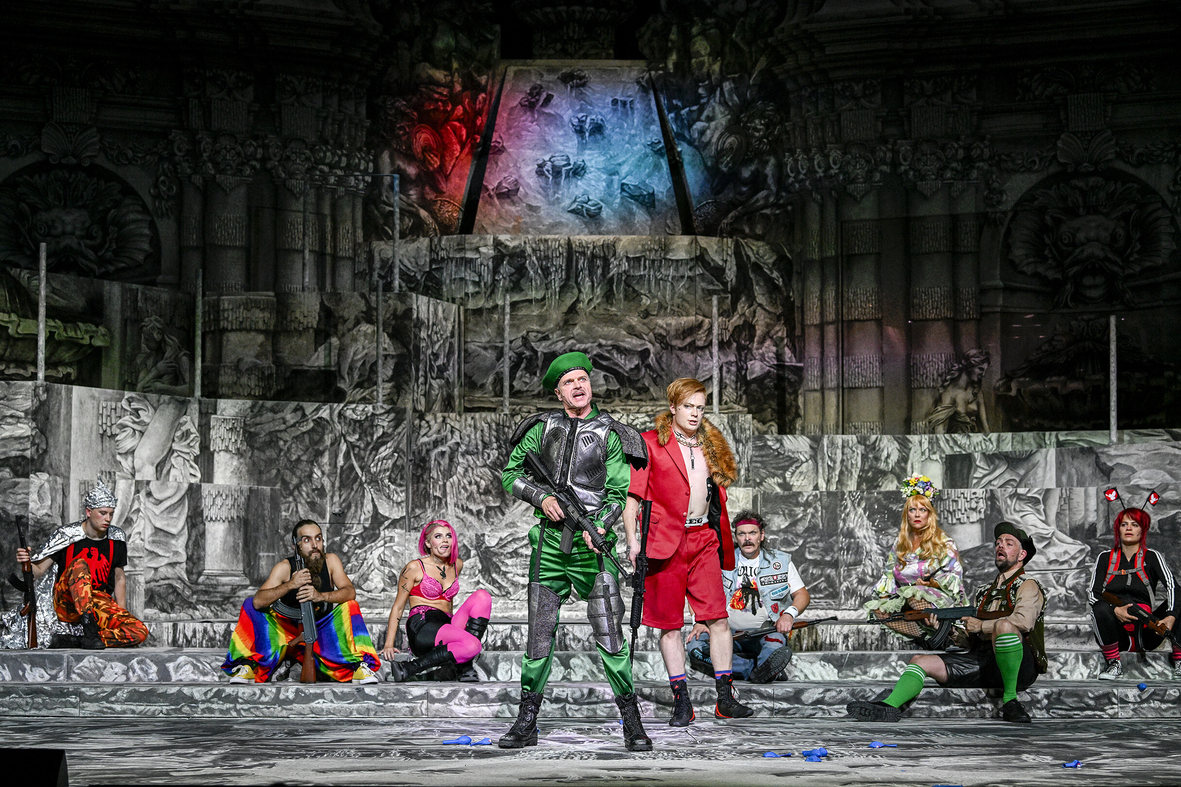 Die Dreigroschenoper, von Bertolt Brecht (Text) und Kurt Weill (Musik ...